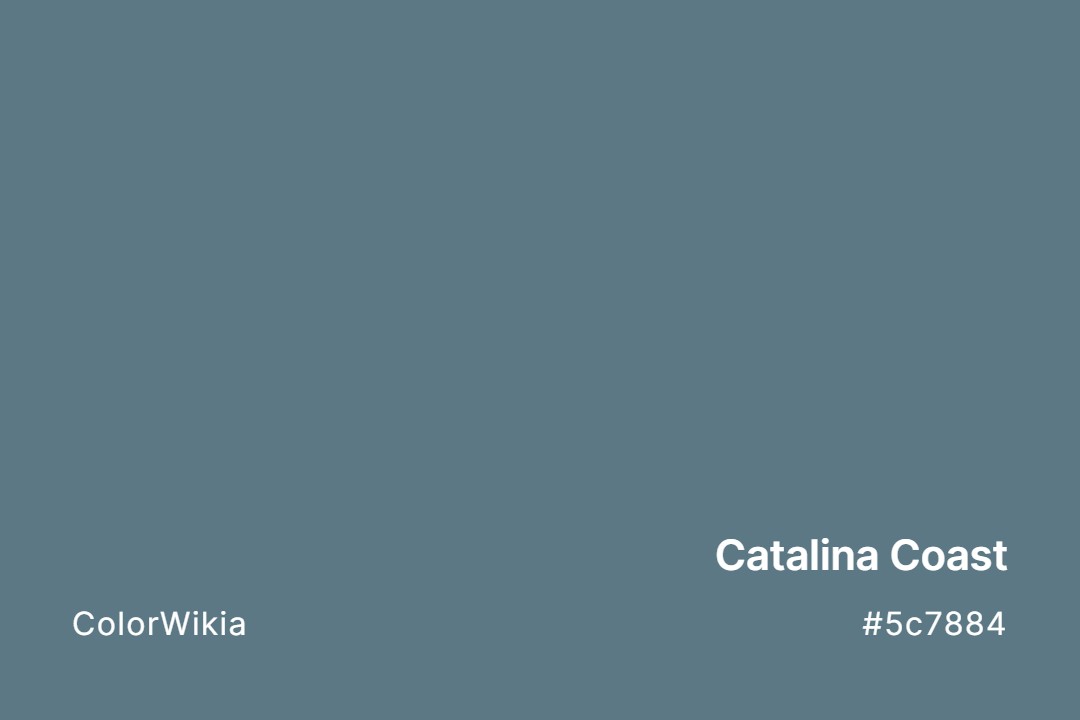 catalina coast color 5c7884