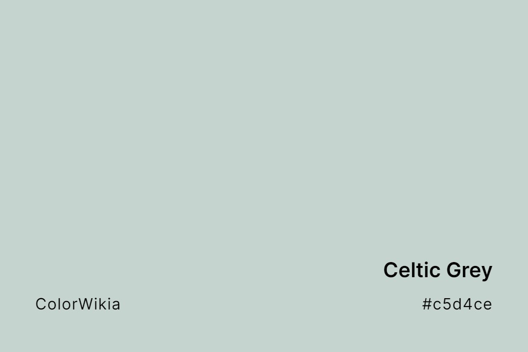 celtic grey color c5d4ce