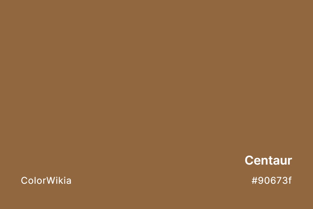 Centaur Color – #90673f: Codes and Complete Breakdown