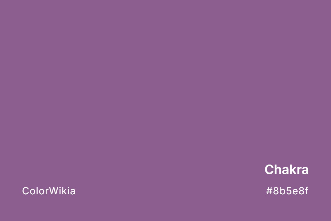 Chakra Color – #8b5e8f: Codes and Complete Breakdown
