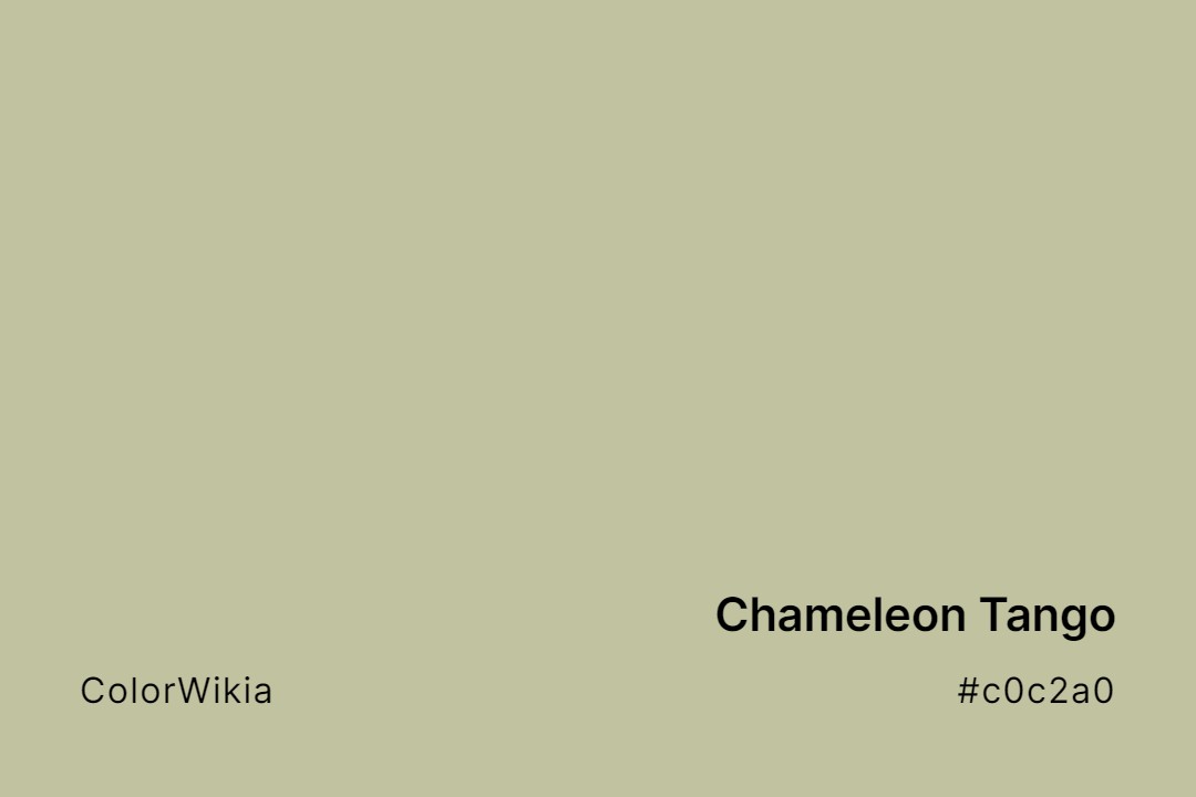 chameleon tango color c0c2a0