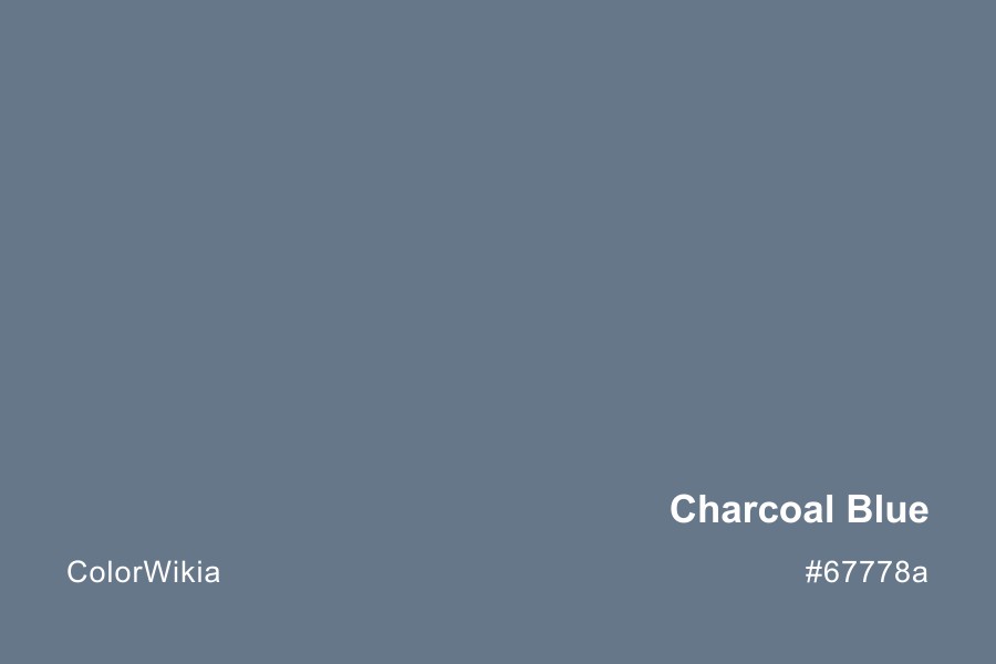 Charcoal Blue Color – #67778a: Codes and Complete Breakdown