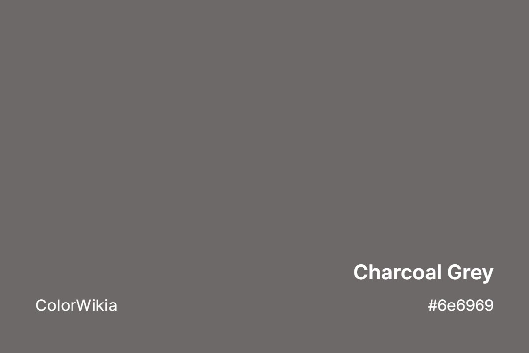 Charcoal Grey Color – #6e6969: Codes and Complete Breakdown
