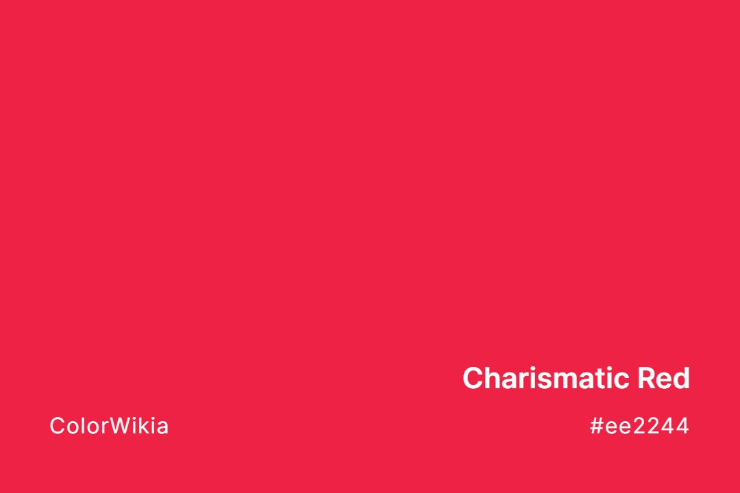 Charismatic Red Color – #ee2244: Codes and Complete Breakdown