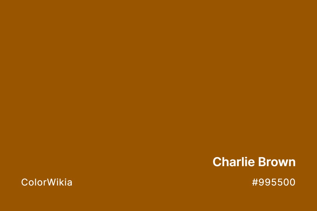 Charlie Brown Color – #995500: Codes and Complete Breakdown
