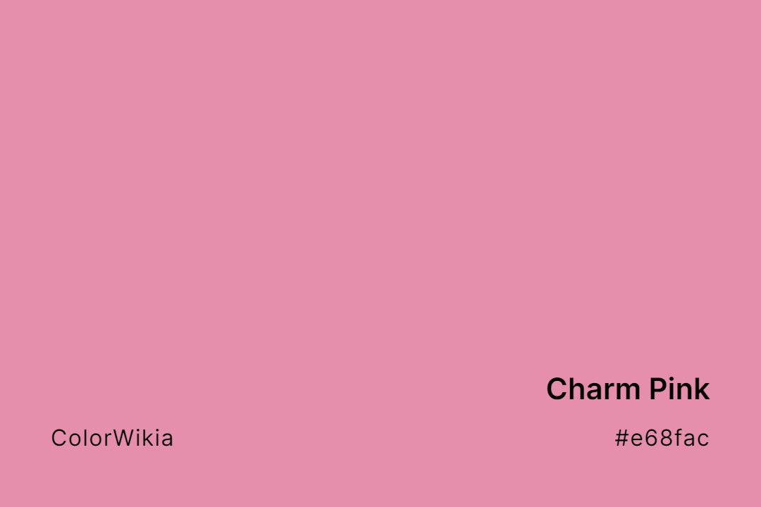 Charm Pink Color – #e68fac: Codes and Complete Breakdown