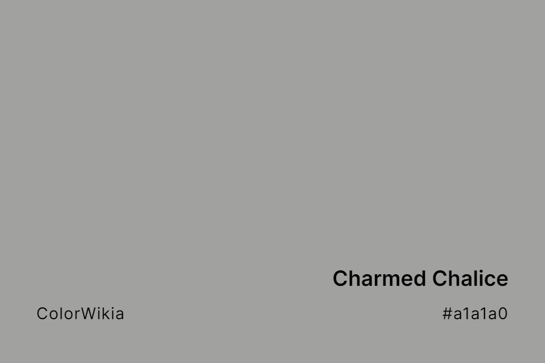 charmed chalice color a1a1a0
