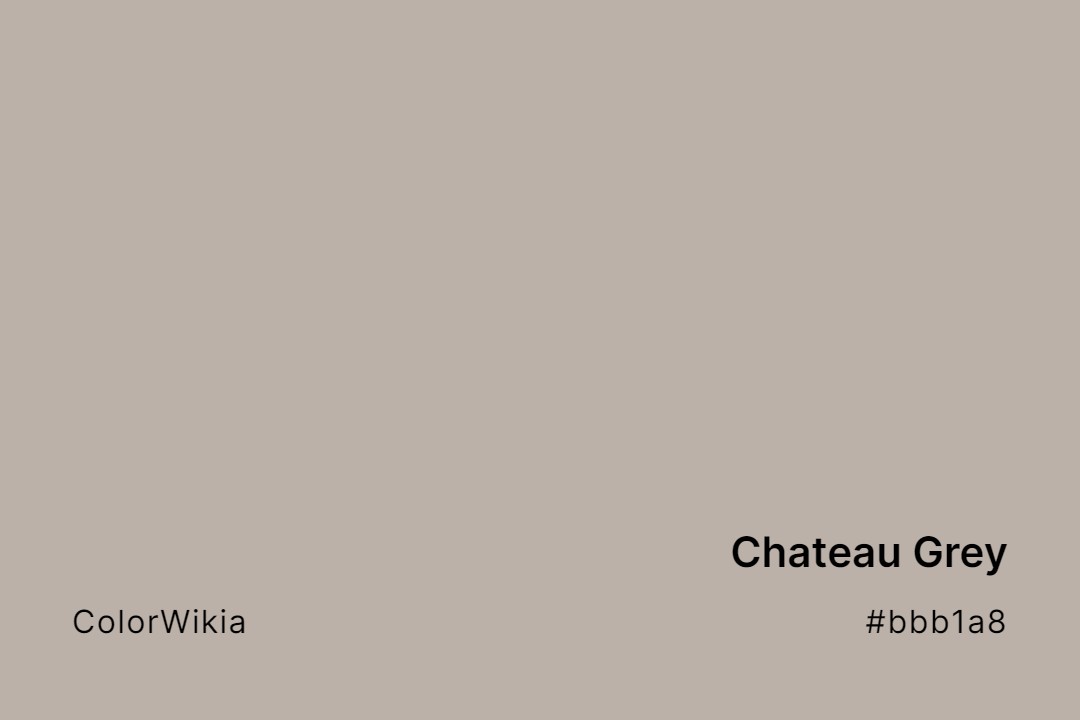 Chateau Grey Color – #bbb1a8: Codes and Complete Breakdown