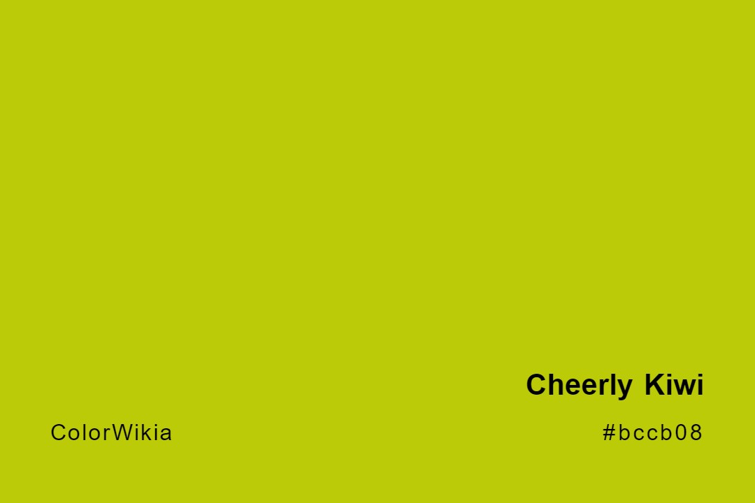 Cheerly Kiwi Color – #bccb08: Codes and Complete Breakdown