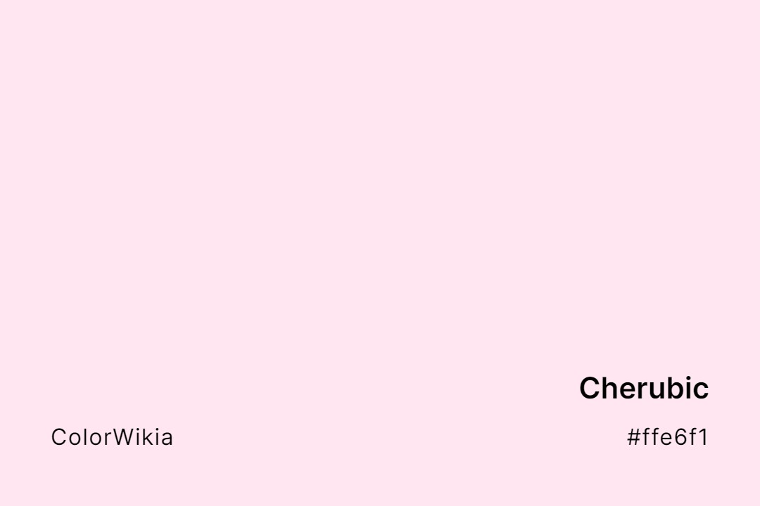 Cherubic Color – #ffe6f1: Codes and Complete Breakdown