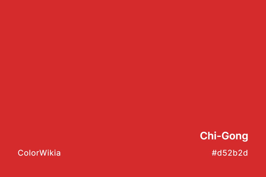Chi-Gong Color – #d52b2d: Codes and Complete Breakdown