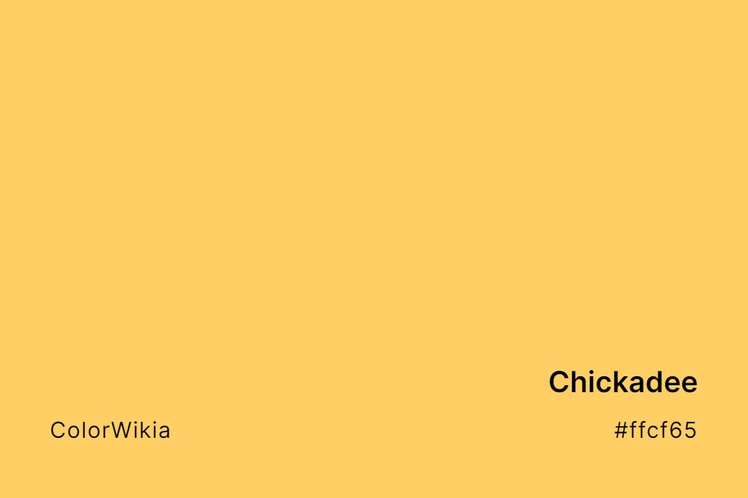 Chickadee Color – #ffcf65: Codes and Complete Breakdown