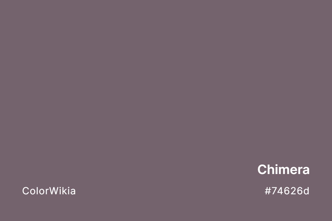 Chimera Color – #74626d: Codes and Complete Breakdown