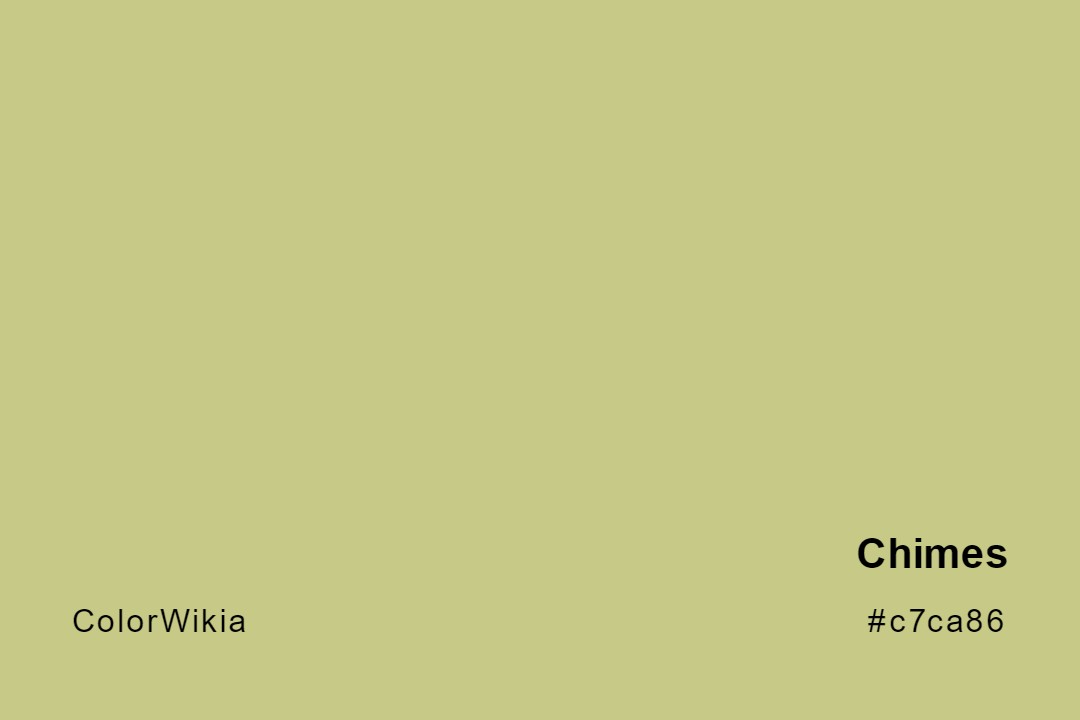 chimes color c7ca86