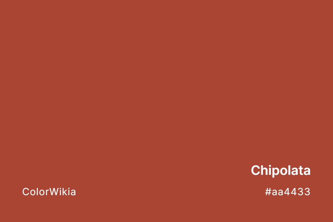 Chipolata Color – #aa4433: Codes and Complete Breakdown