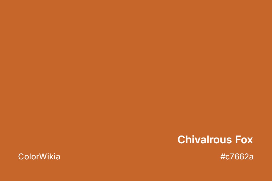 Chivalrous Fox Color – #c7662a: Codes and Complete Breakdown