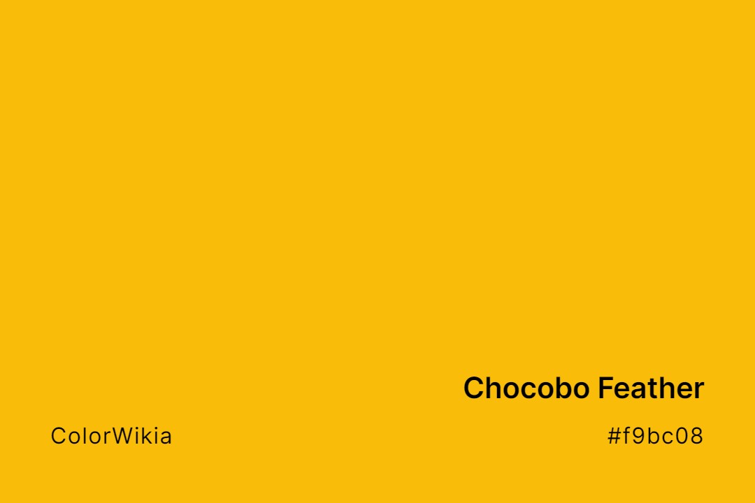 Chocobo Feather Color – #f9bc08: Codes and Complete Breakdown