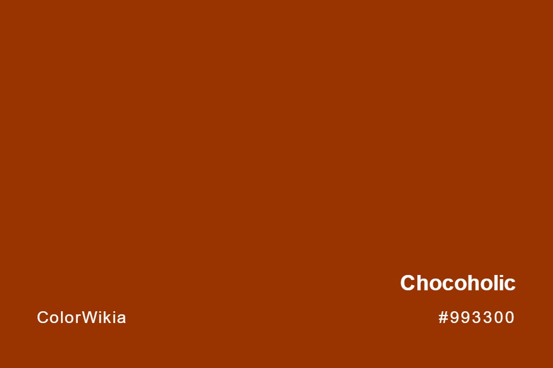 Chocoholic Color – #993300: Codes and Complete Breakdown