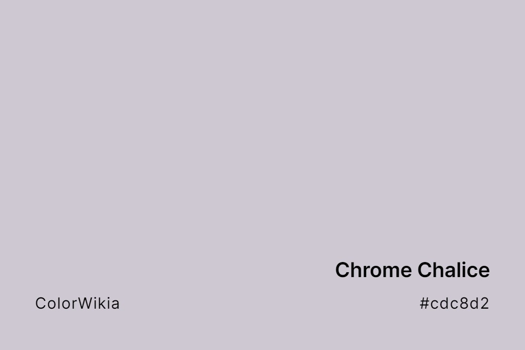 chrome chalice color cdc8d2