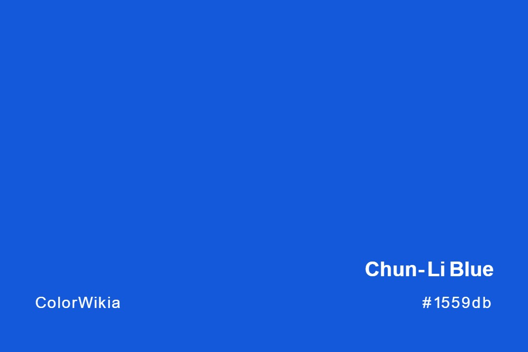 Chun-Li Blue Color – #1559db: Codes and Complete Breakdown