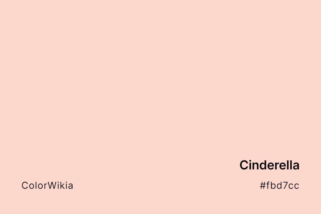 Cinderella Color – #fbd7cc: Codes and Complete Breakdown