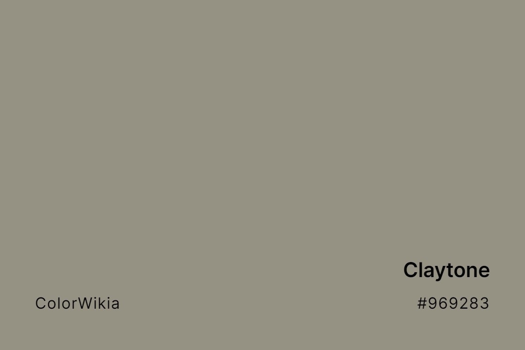 Claytone Color – #969283: Codes and Complete Breakdown