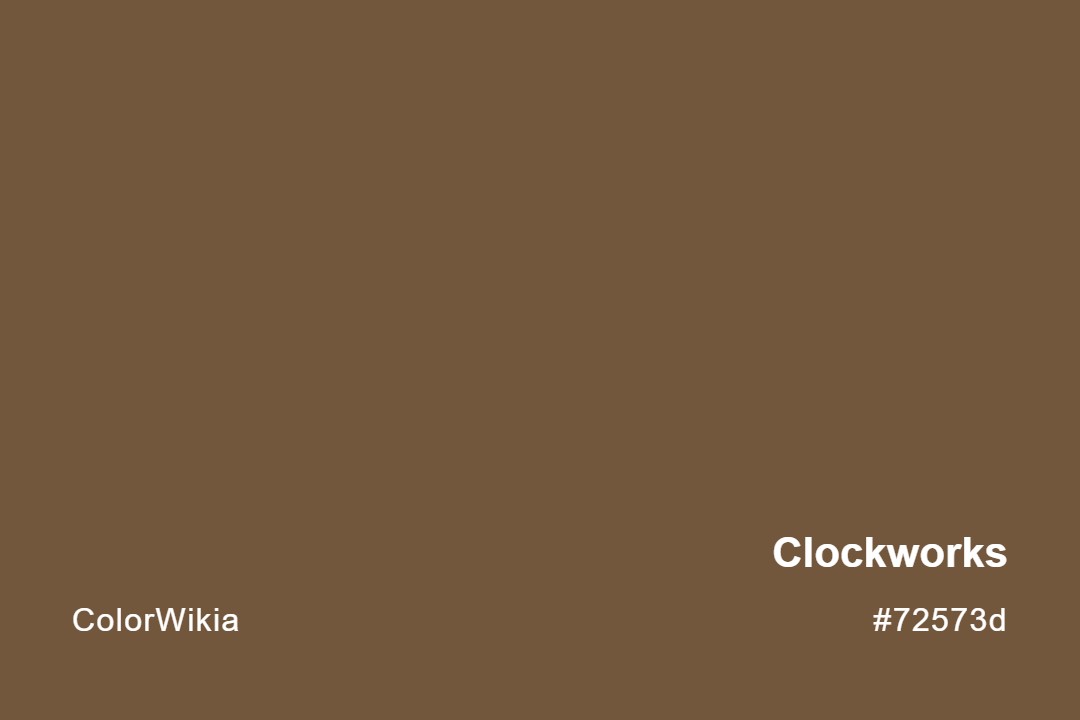 Clockworks Color – #72573d: Codes and Complete Breakdown