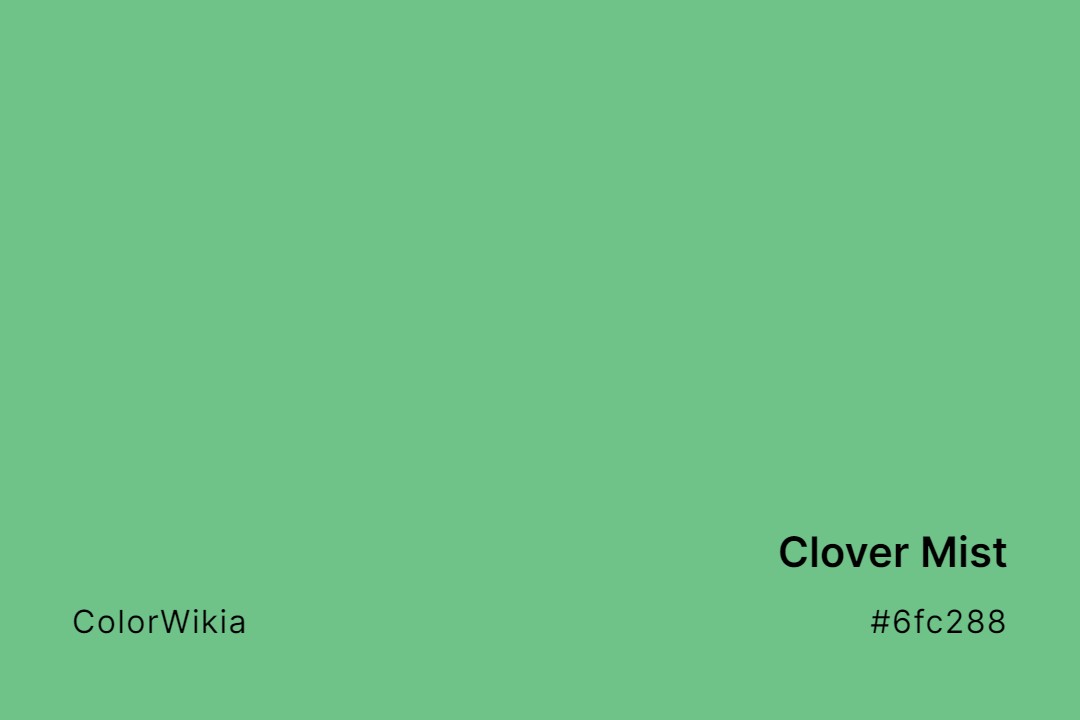 Clover Mist Color – #6fc288: Codes and Complete Breakdown