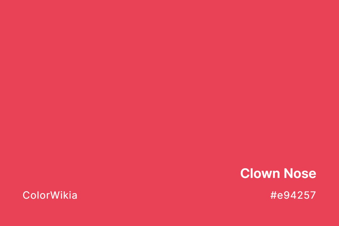 Clown Nose Color – #e94257: Codes and Complete Breakdown