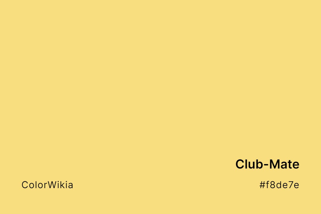 Club-Mate Color – #f8de7e: Codes and Complete Breakdown