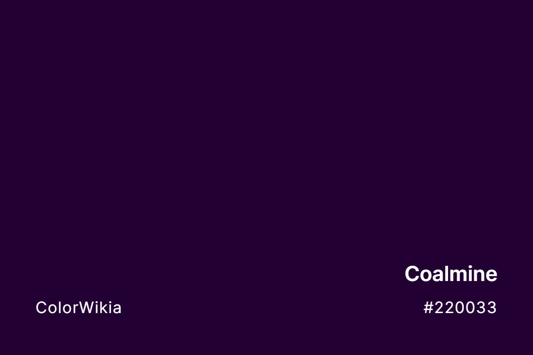 Coalmine Color – #220033: Codes and Complete Breakdown