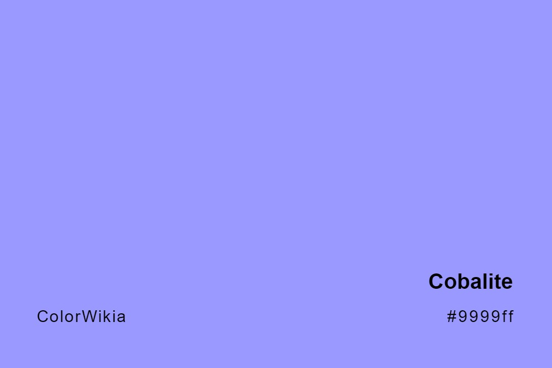 Cobalite Color – #9999ff: Codes and Complete Breakdown