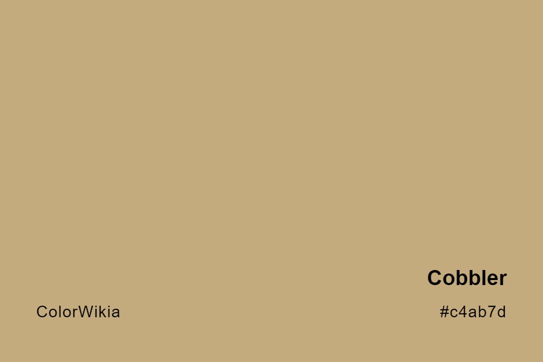 Cobbler Color – #c4ab7d: Codes and Complete Breakdown