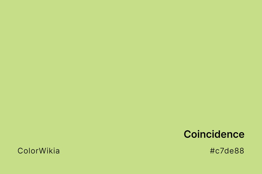 Coincidence Color – #c7de88: Codes and Complete Breakdown