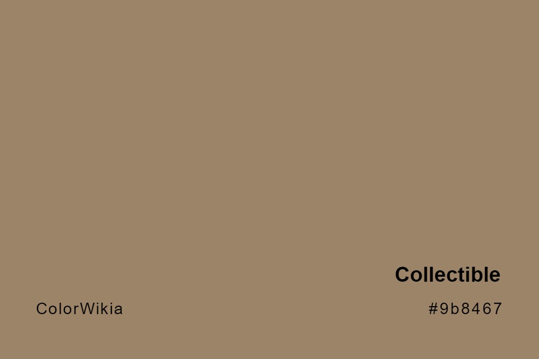 Collectible Color – #9b8467: Codes and Complete Breakdown