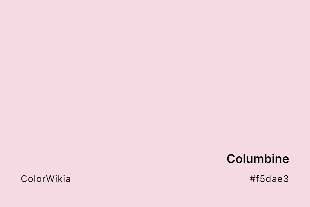 Columbine Color – #f5dae3: Codes and Complete Breakdown