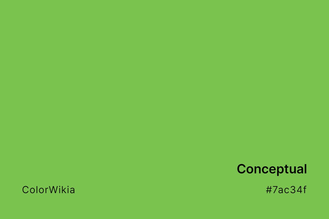 Conceptual Color – #7ac34f: Codes and Complete Breakdown
