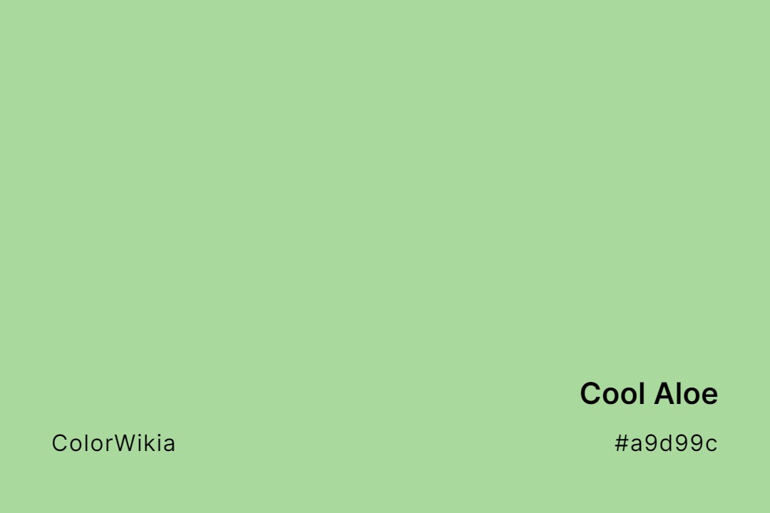 cool aloe color a9d99c