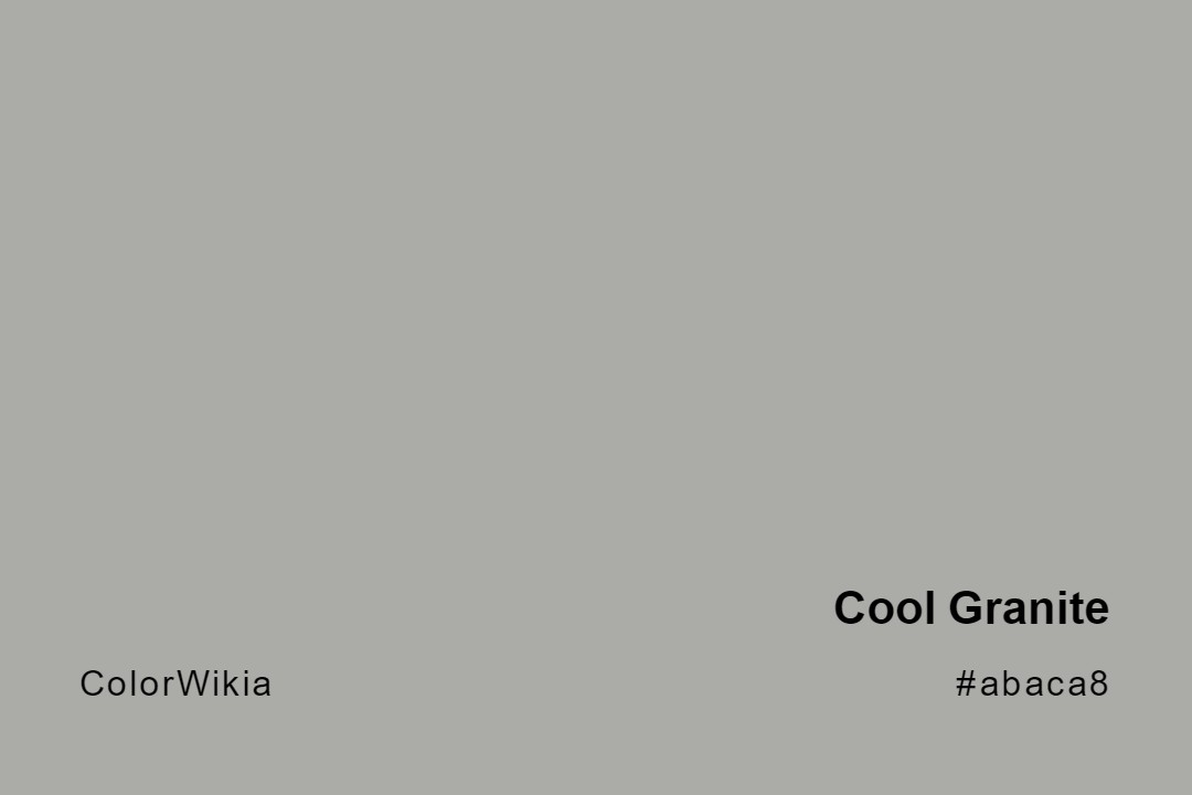 Cool Granite Color – #abaca8: Codes and Complete Breakdown