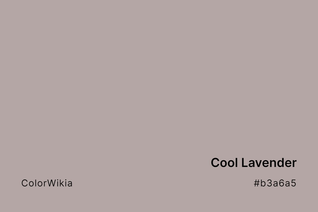 Cool Lavender Color – #b3a6a5: Codes and Complete Breakdown