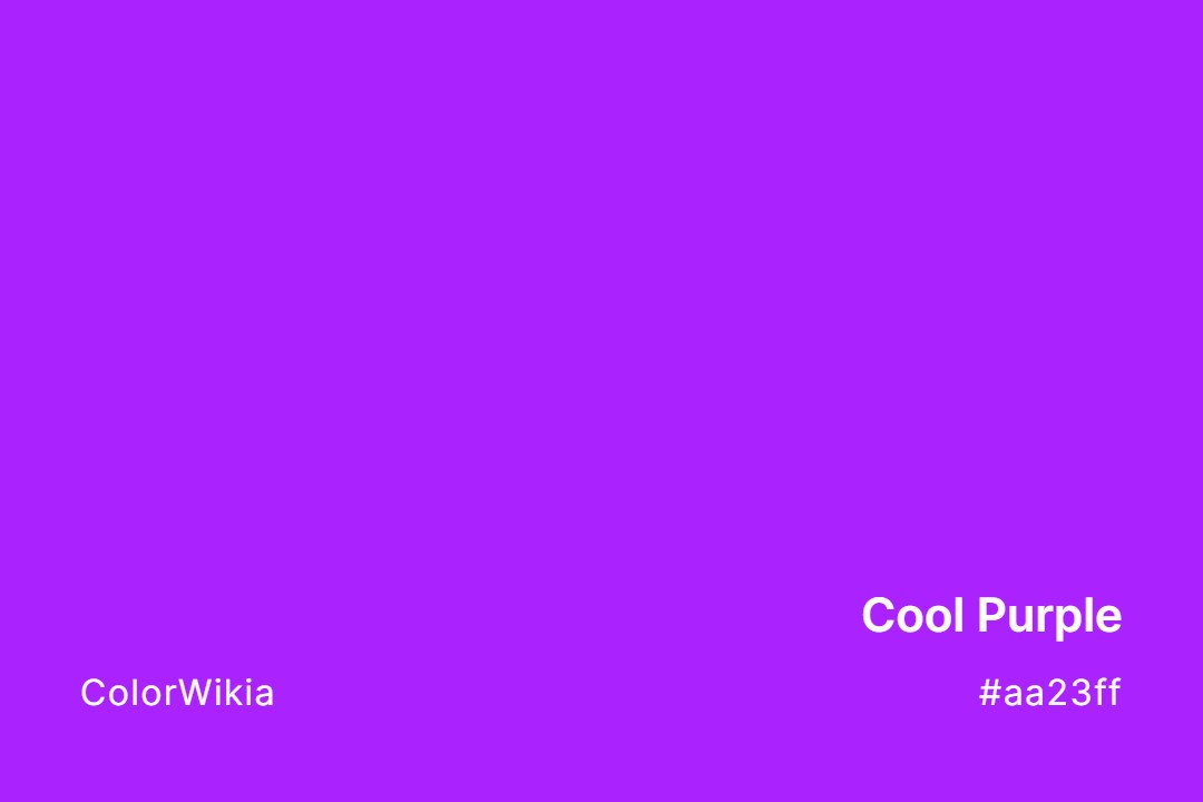 Cool Purple Color – #aa23ff: Codes and Complete Breakdown