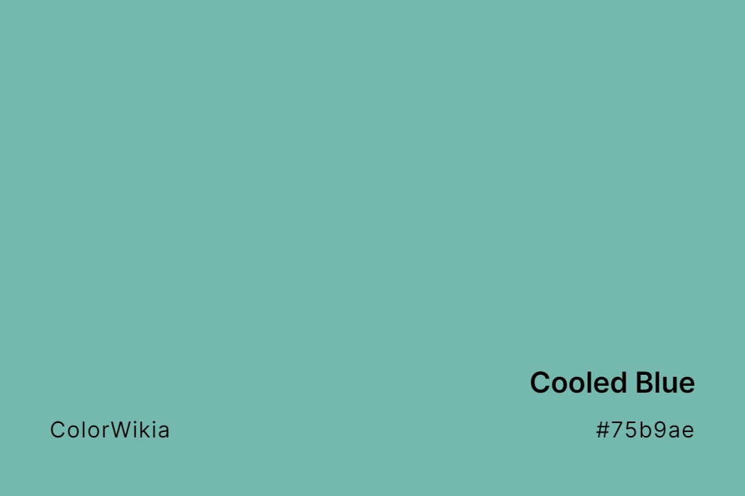Cooled Blue Color – #75b9ae: Codes and Complete Breakdown