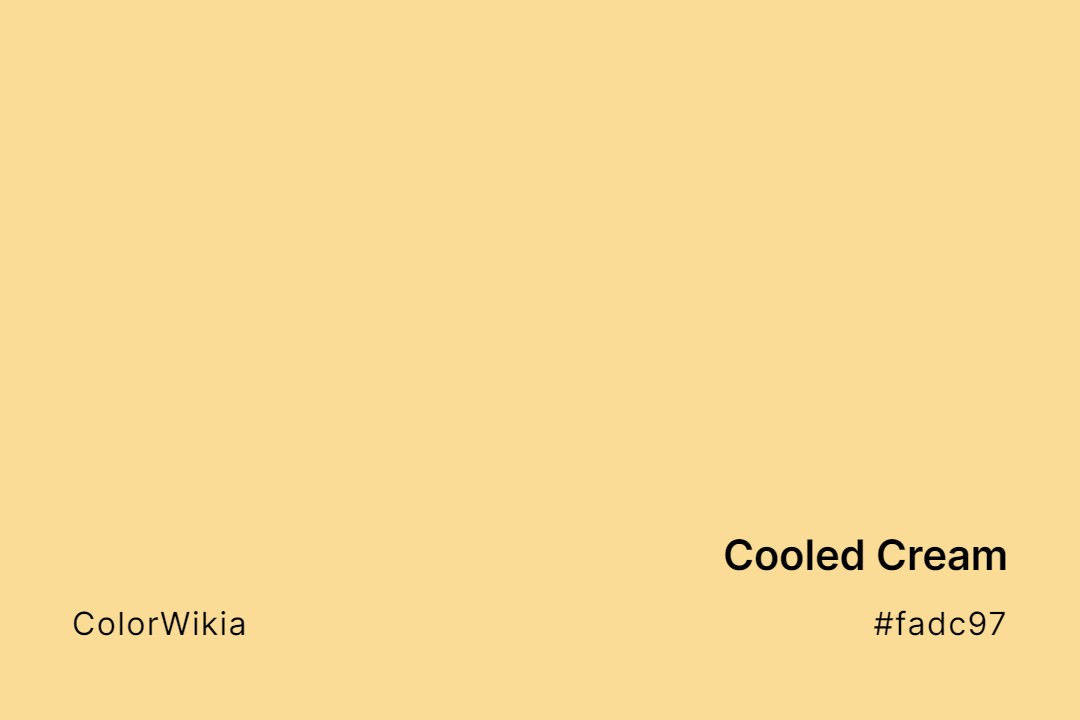 Cooled Cream Color – #fadc97: Codes and Complete Breakdown