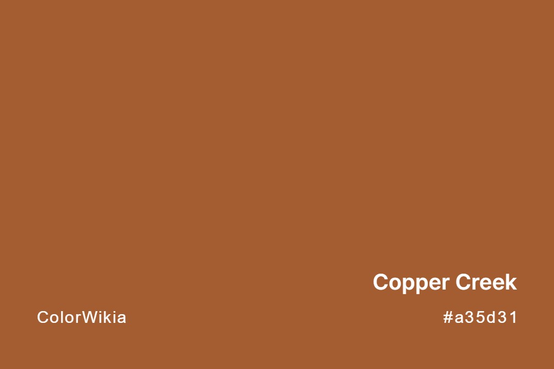 copper creek color a35d31