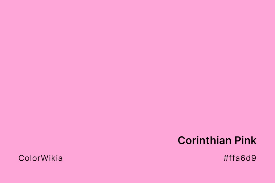 Corinthian Pink Color – #ffa6d9: Codes and Complete Breakdown