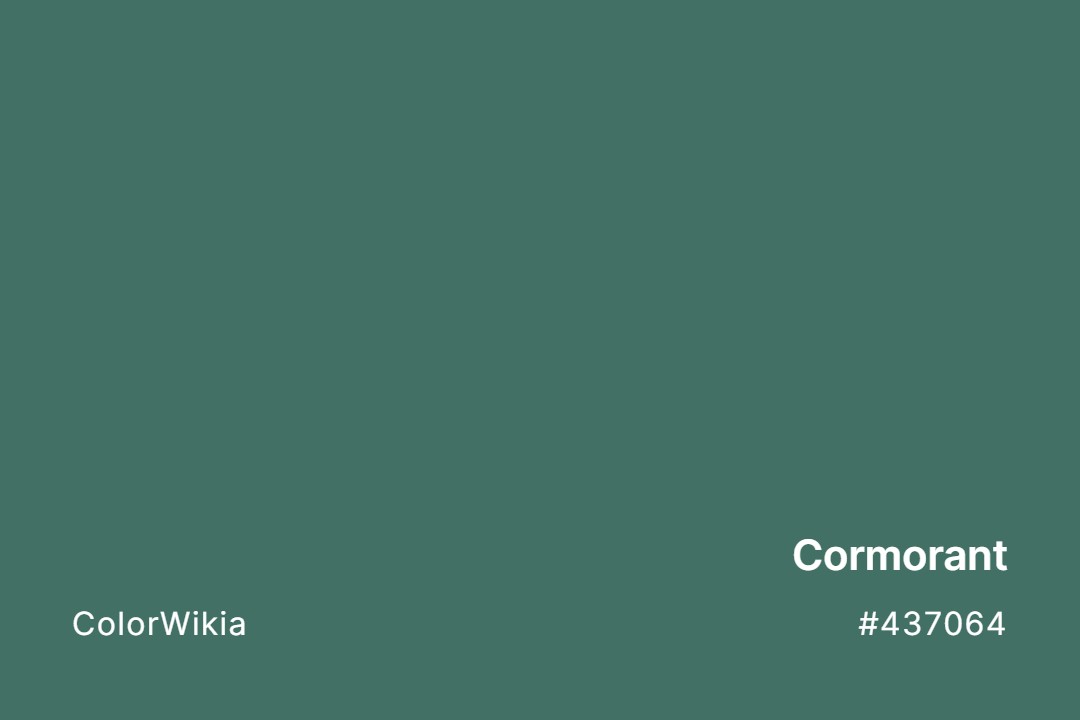 Cormorant Color – #437064: Codes and Complete Breakdown