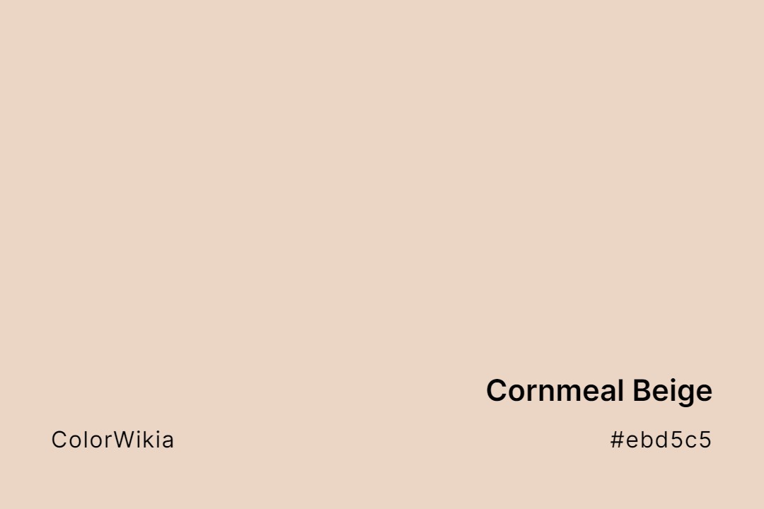 Cornmeal Beige Color – #ebd5c5: Codes and Complete Breakdown