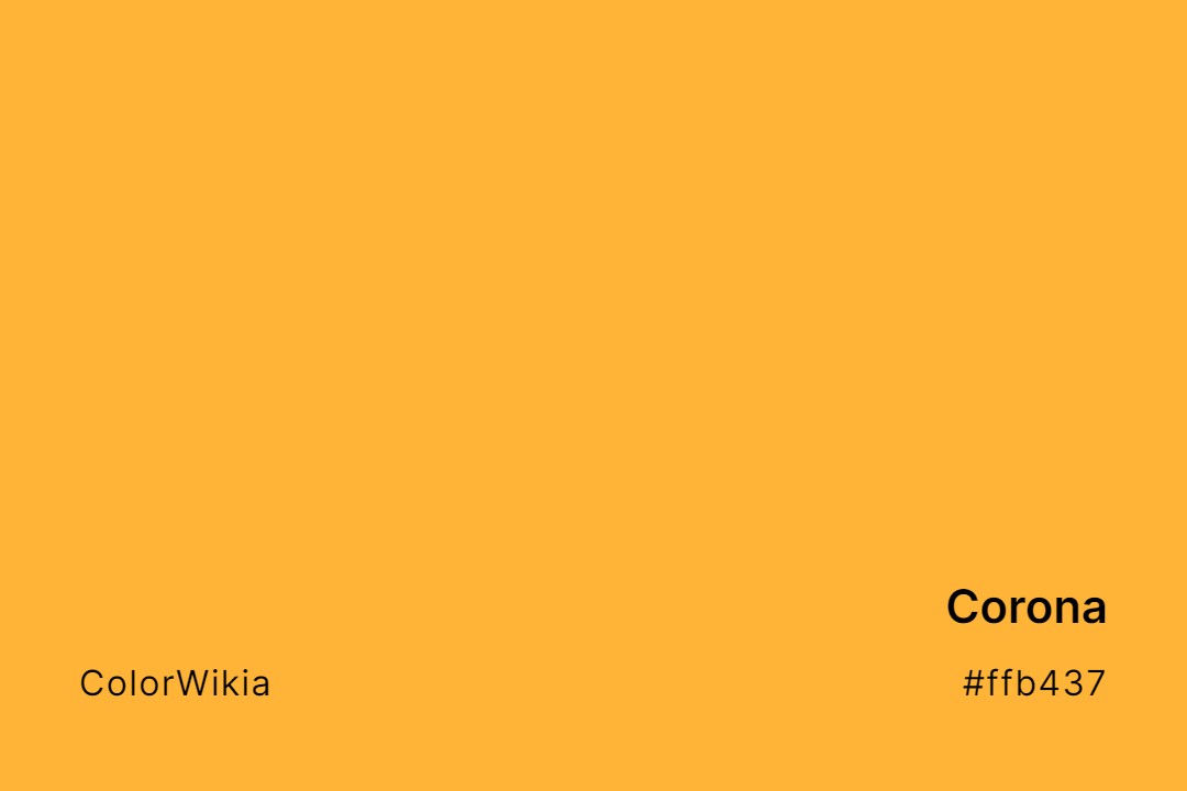 Corona Color – #ffb437: Codes and Complete Breakdown