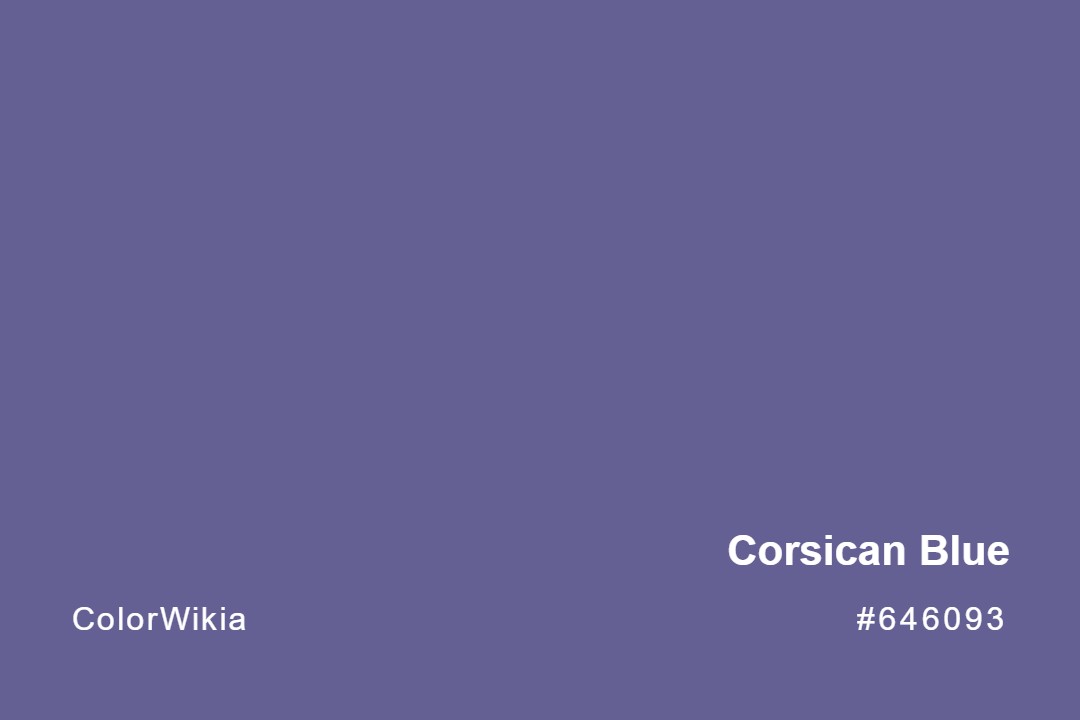 Corsican Blue Color – #646093: Codes and Complete Breakdown