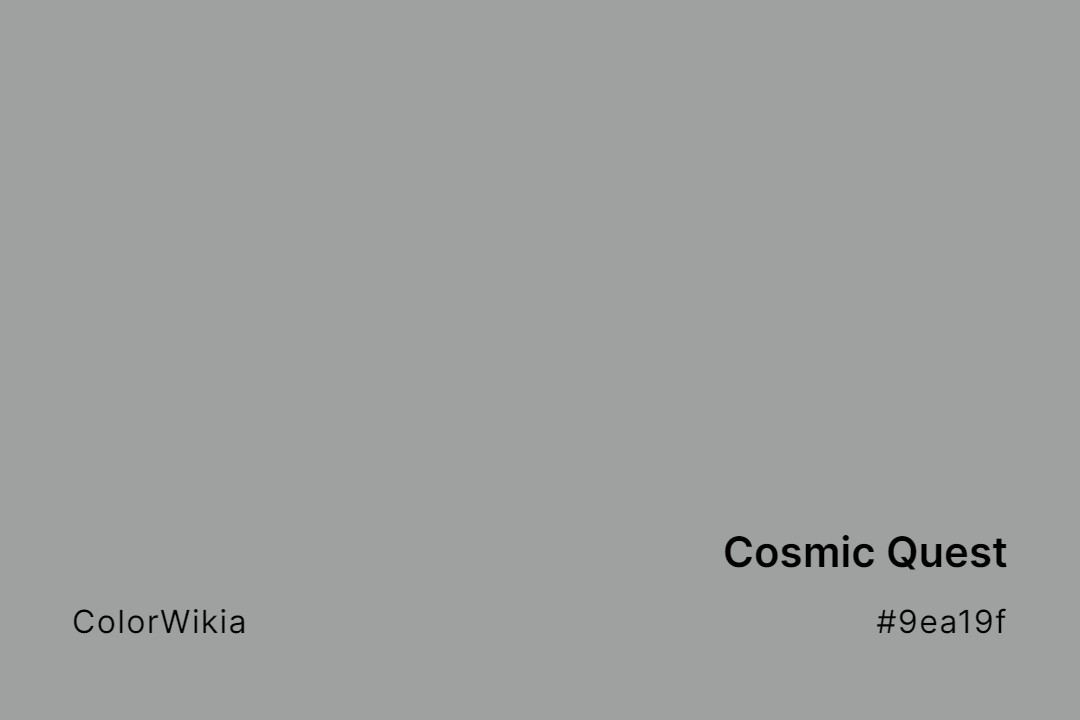 cosmic quest color 9ea19f